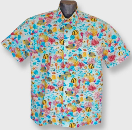 Tropical Reef Hawaiian Shirt